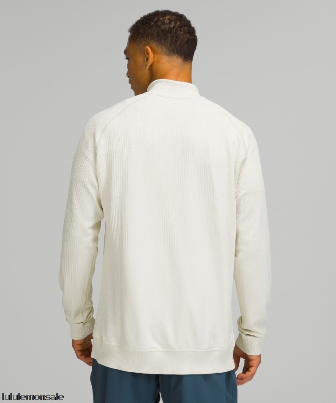 Lululemon Deutschland DELULU946 | Lululemon Deutschland White Opal Engineered Warm Half Zip